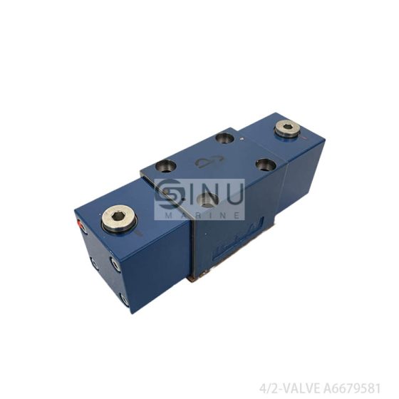 4/2-VALVE DWG NO.A6679581,TYPE:SUDE0652 FOR RAUMA WINCH VALVE