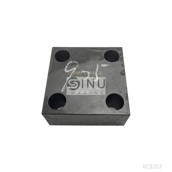 203 PART NO.VZ33140-0171 COVER(3) FOR COUNTERBALANCE VALVE KCB25/40