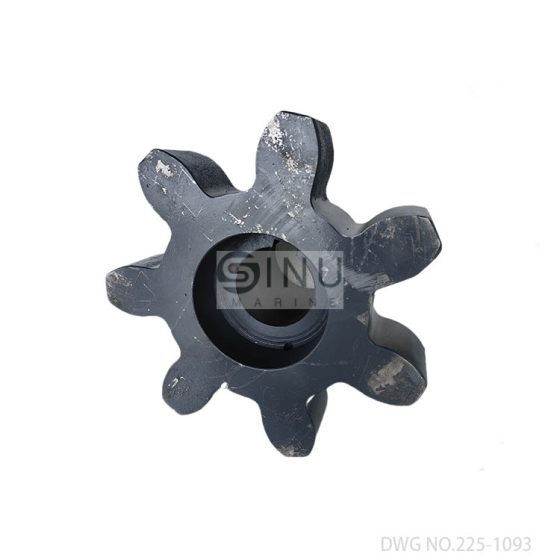 COG WHEEL ITEM NO.1 DWG NO.225-1093 FOR TTS DRY CARGO HANDLING HATCH COVER