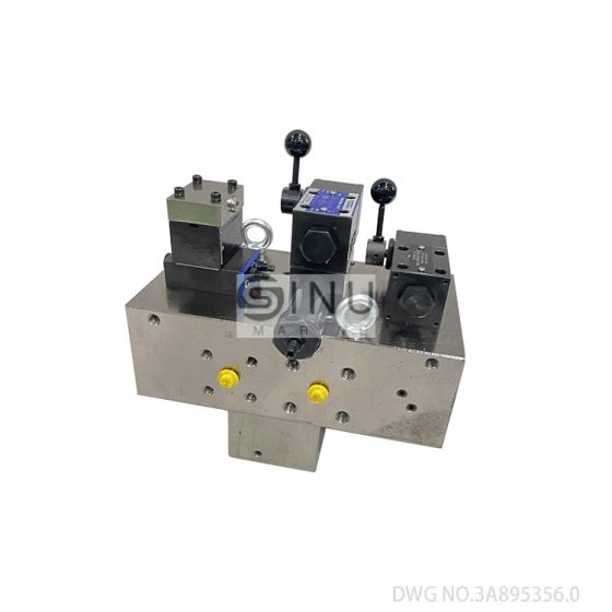 CONTROL VALVE DWG NO.3A895356.0/DWG NO.3A896504.1 HATCH COVER HYDRAULIC SPARE PARTS