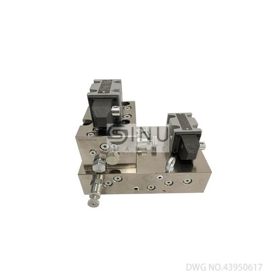 CONTROL VALVE STAND FOR STEEL HATCH COVER DWG NO.43950617