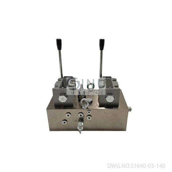 MARINE HYDRAULIC CONTROL VALVE UNIT DWG.NO.S1640-03-140
