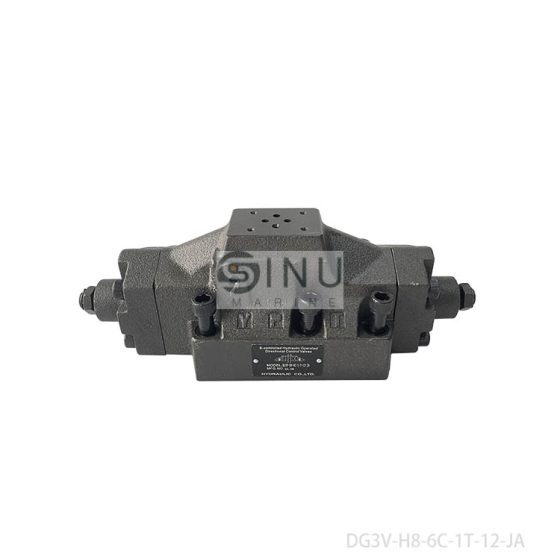Manual valve DG3V-H8-6C-1T-12-JA E-controlled hdyraulic operated