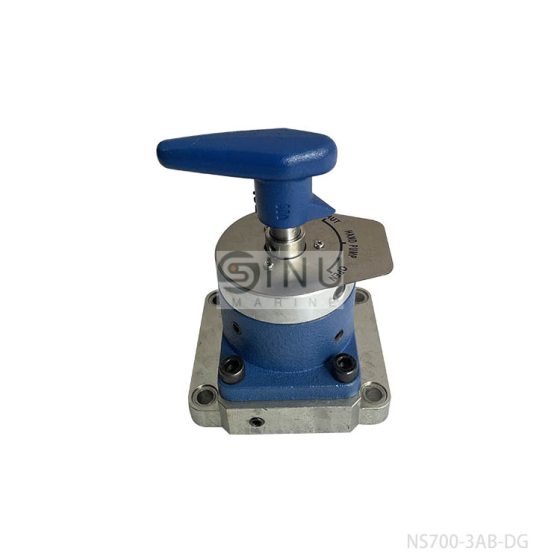 NAKAKITA MANUALLY OPERATED 4 WAY VALVE CA-41318,Type:NS700-3AB-DG.