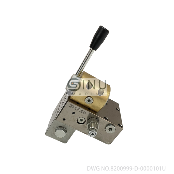 Winch Hydralic 2 Speed Valve A Drawing No.8200999-D-0000101U