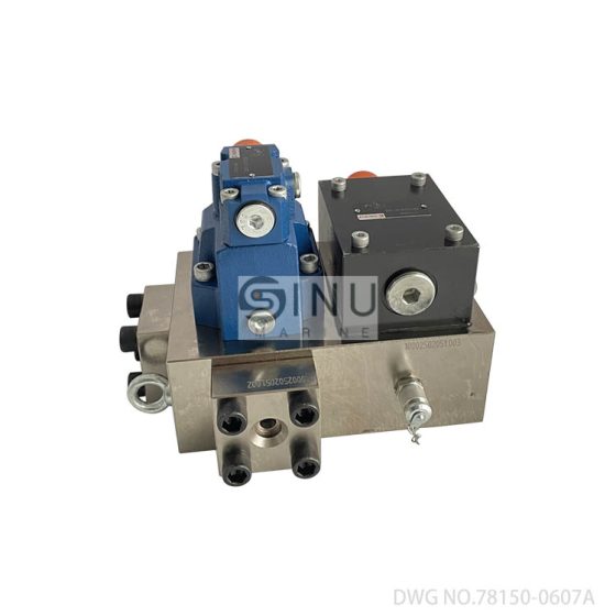 FLUTEK HDYRAULIC CONTROL VALVE DWG NO.78150-0607A FOR HATCH COVER