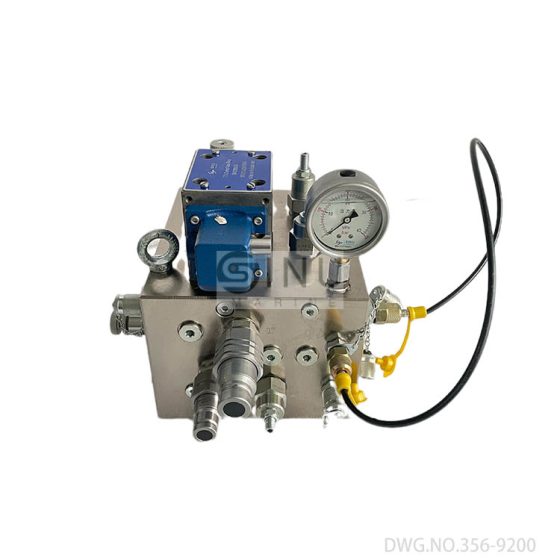 STTS control valve block DWG NO.427-9200 for hatch cover