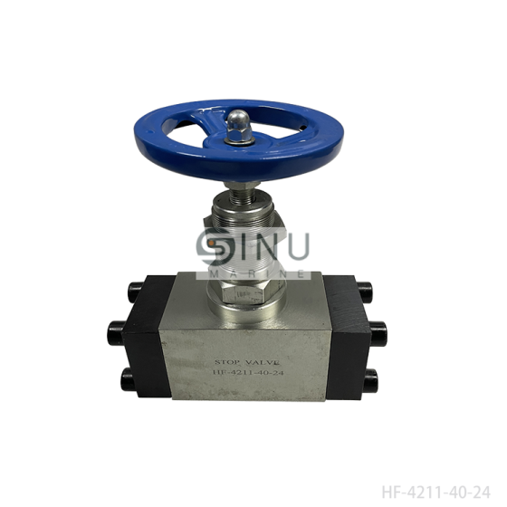 HF-4211-40-24 HIGH PRESSURE STOP VALVE FOR DECK CRANE