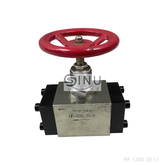 HF-1280-20-11 HIGH PRESSURE STOP VALVE FOR DECK CRANE