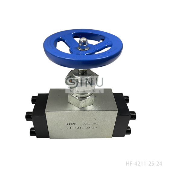 HF-4211-25-24 HIGH PRESSURE STOP VALVE FOR DECK CRANE