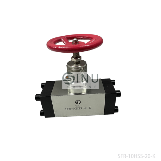 SFR-10HSS-20-K HIGH PRESSURE STOP VALVE FOR DECK CRANE