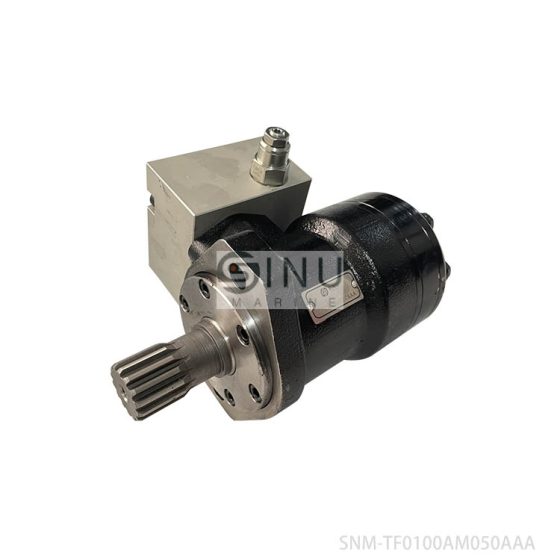 DECK CRANE HYDRAULIC ORBIT MOTOR WITH BALANCE VALVE TF0100AM050AAA