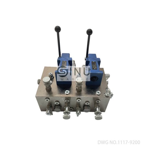 CONTROL VALVE BLOCK DWG NO.1117-9200,1098-9200,1106-9200,790-9200 FOR HATCH COVER