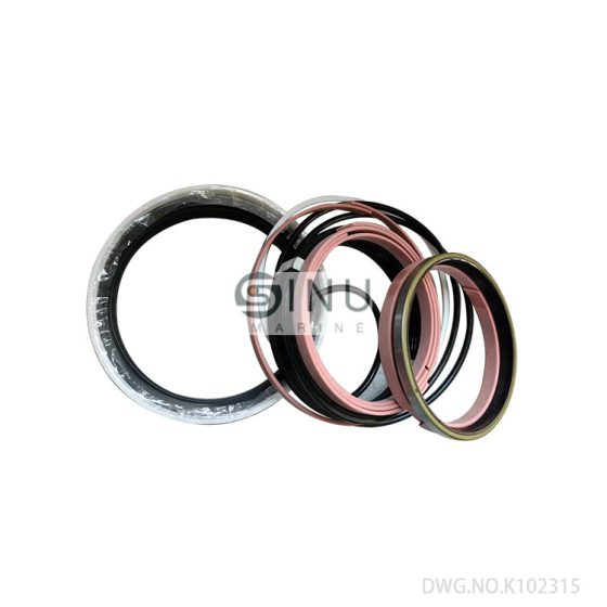 SEAL KITS FOR CYLINDER DOUBLE ACTING HYDRATECH DWG.NO.K102315,Φ220/140,Material No.1150796