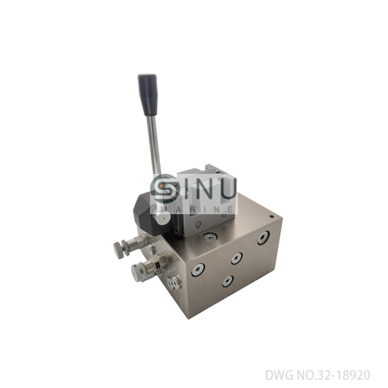 DWG NO.32-18920 CONTROL VALVE BLOCK FOR HATCH COVER