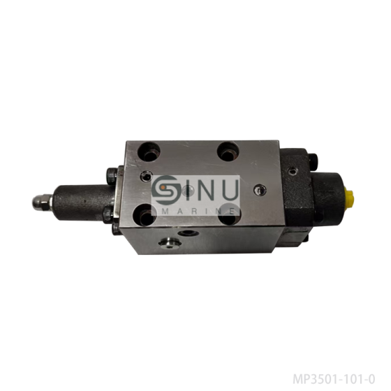 DWG NO.MP3501-101-0，M02102-101 STEPLESS VARIABLE CHANGING VALVE ARRENGEMENT(2 SPEED VALVE) FOR RMM350/RMM210