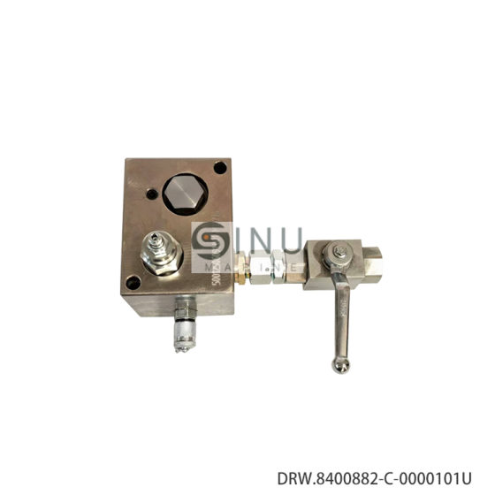 A6580091,DRW.8400882-C-0000101U HYDRAULIC VALVE PRESSURE REDUCING VALVE FOR RAUMA MOORING WINCHES 8400882-0-00001