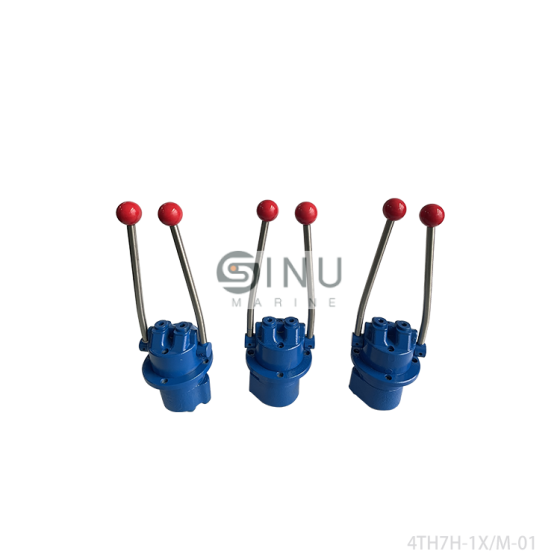 DOUBLE ACTING HYDRAULIC REMOTE CONTROL 4TH7H-1X/M-01 JOYSTICK VALVE FOR CRANE SPARES,DAVIT SPARE PARTS