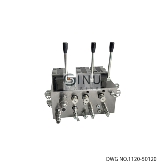 DWG NO.1120-50120 CONTROL VALVE BLOCK FOR HATCH COVER