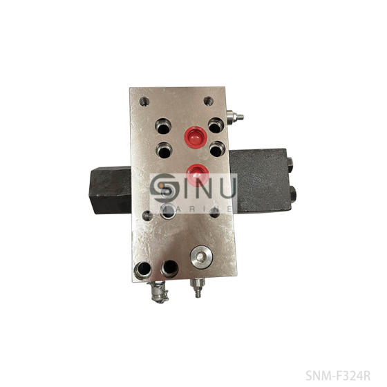 HYDRAULIC VALVE UNIT BASE BLOCK F324R FOR WINCHES