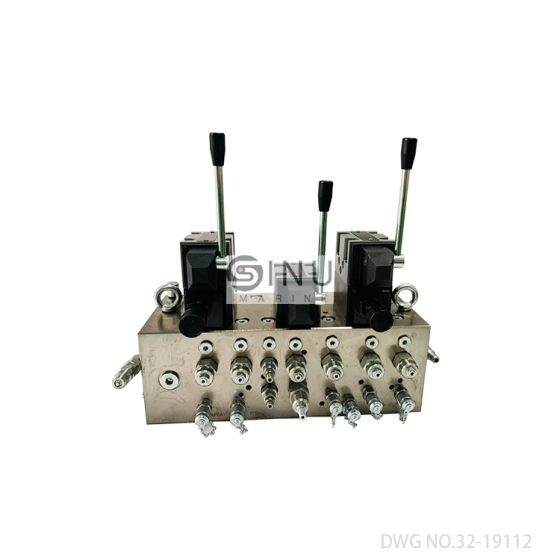 MACGREGOR HATCH COVER VALVE GROUP SNM-DWG NO.32-19112