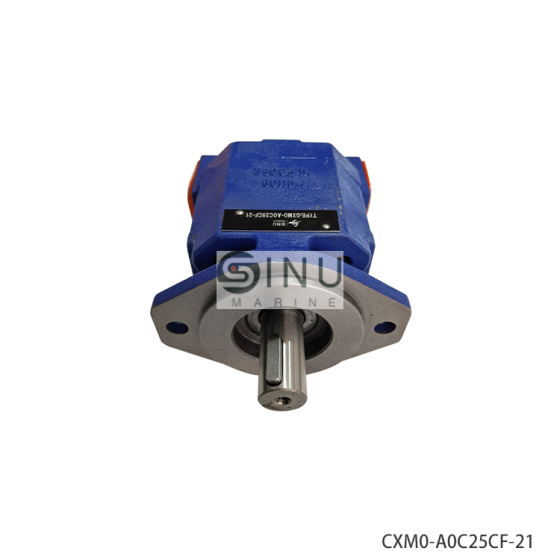 HDYRAULIC GEAR PUMP FOR HATCH COVER CXM0-A0C25CF-21