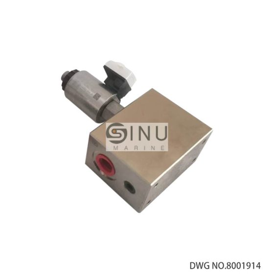 GREASE VALVE WITH BALL VALVE DWG NO.8001914 MacGregor MARINE SPARE PARTS