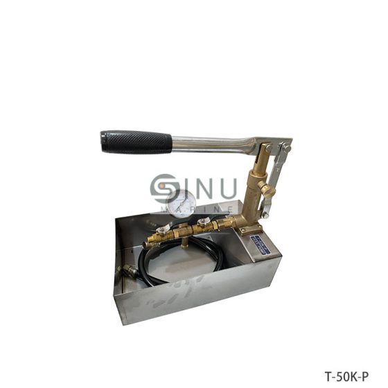 SN-Hydraulic Hand Pump ST-50K-P Test Pump With Pressure Gauge