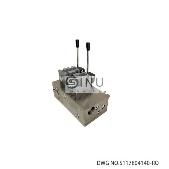 Cargo Hatch Cover Control Valve Stand DWG NO.S117804140-RO