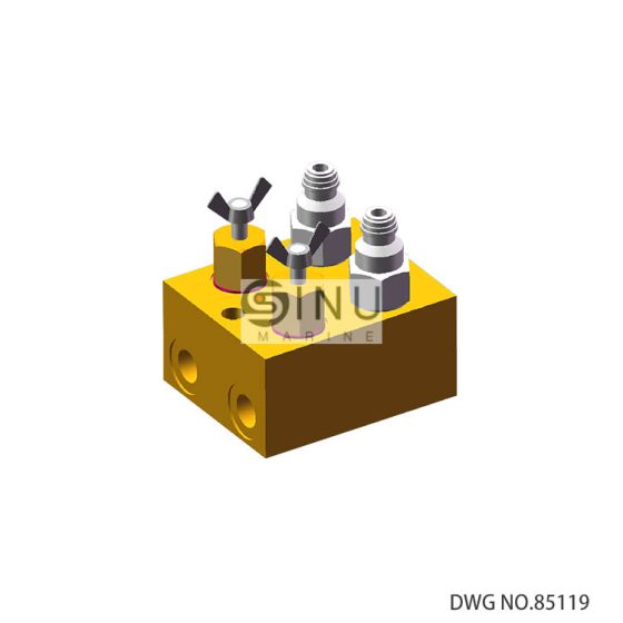 EMERGENCY OPERATION CONN.BLOCK DWG NO.1011-14B-6-01,85119 VALVE REMOTE CONTROL SPARE PARTS