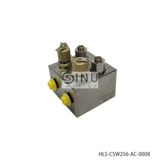 HAND PUMP CONNECTION BLOCK HLS-CSW256-AC-0008 EMERGENCY OPERATION CONTROL BLOCK
