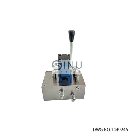 HATCH COVER CONTROL VALVE BLOCK DWG NO.1449246