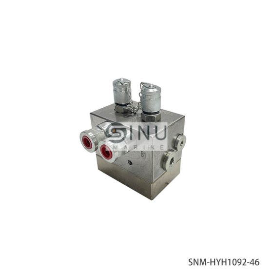 Hydraulic Pipe Line Ventil Block For Valve Remote Control Systen PART NO.HYH1092-46