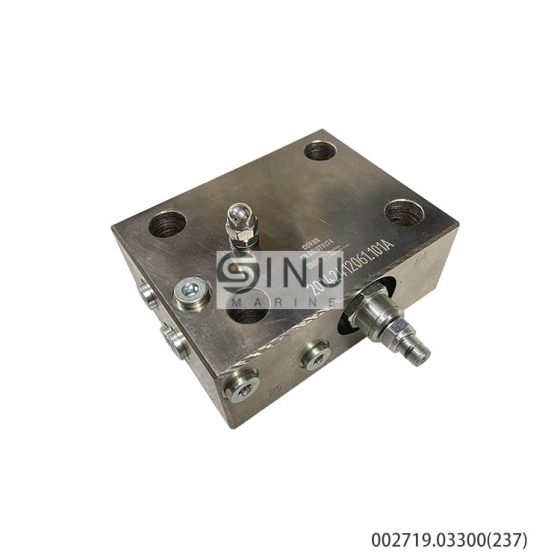 PART NO.002719.03300(237) COVER FOR 6MB VALVE UNIT SPARES