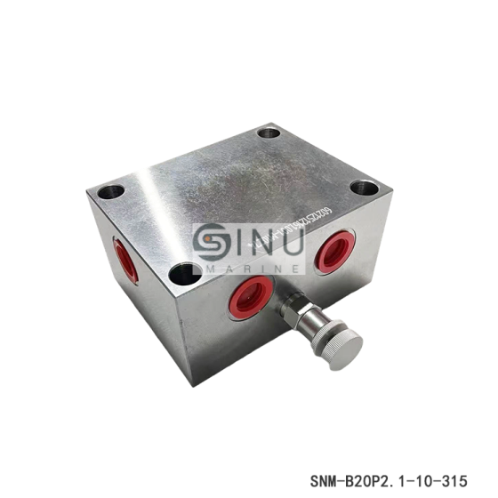BRAKE VALVE B20P2.1-10/315 FOR DECK CRANE_HYDRAULIC VALVE