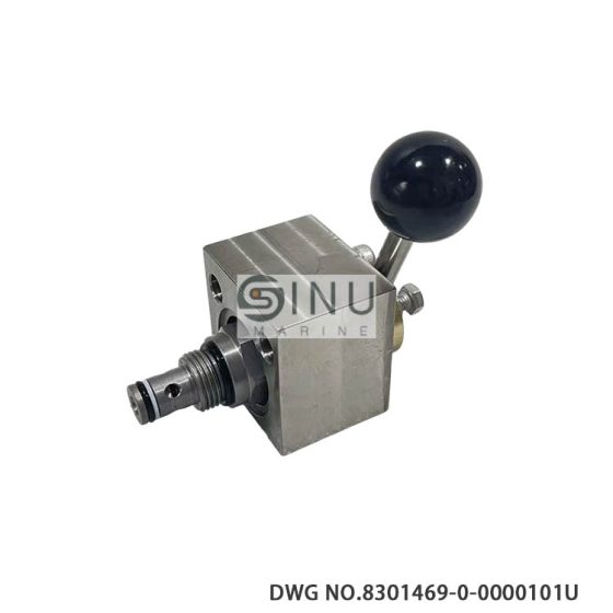 HYDRAULIC VALVE HA-FORCE CONTROL DWG NO.8301469-0-0000101U RAUMA WINCHES SPARE PARTS