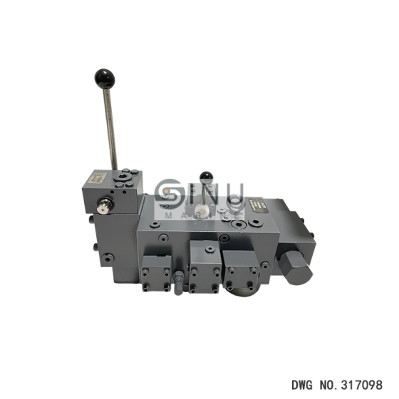 High-pressure hydraulic winch control valve Type:29565101,DWG NO.317098-HATLAPA