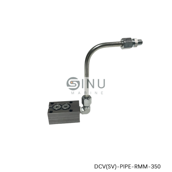 SHUTTLE VALVE+PIPE FOR RMM-350 HYDRAULIC MOTOR