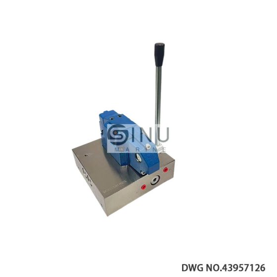 DWG NO.43957126 CONTROL VALVE STAND FOR HATCH COVER