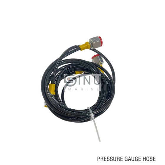 HATCH COVER PRESSURE GAUGE HOSE M16×1.5H10-G1/4"/2000 MEASURING HOSE