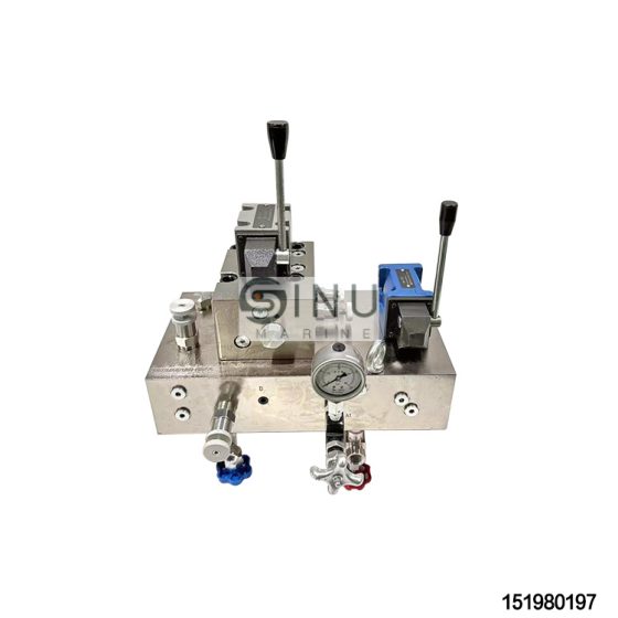 DWG NO.43965106 CONTROL VALVE STAND FOR STEEL HATCH COVER